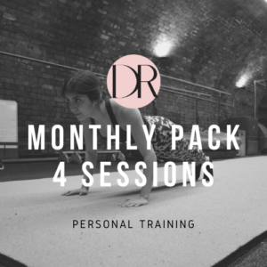 PT In-Person – 4 Sessions P.M. @ Studio in E&C