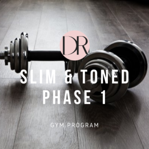 Slim & Toned Program – Phase 1 (GYM)